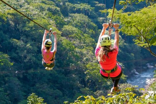 Combo Jorullo Bridge ATV, Zip Line, Mules