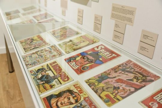 Entrance ticket to the Museum of Comics and Illustration