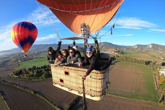 Hot Air Balloon with Champagne, Optional Photos,Video & Breakfast