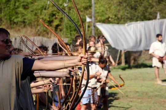 ROME: Participate to a gladiators and legionaries training reconstitution