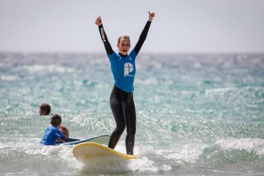 Surf Class at Corralejo