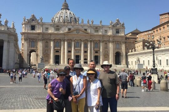 Rome Private Historical Guided Tour with Lunch and Entry Tickets