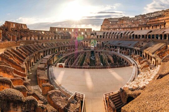 Colosseum Gladiator's Arena tour with Roman Forum & Palatine Hill