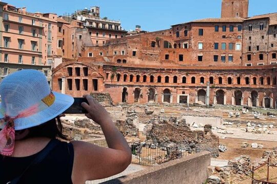 Trajan's Markets & Imperial Forums Private Tour with Special Pass & PhD Guide