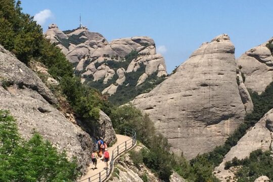 Montserrat Monastery and Hiking Experience from Barcelona