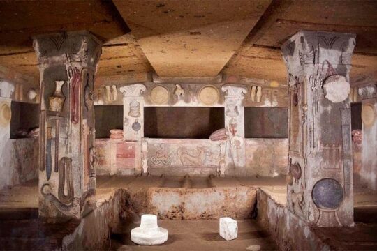 Day trip from Rome: The Etruscan heritage: Tarquinia&Cerveteri - private tour