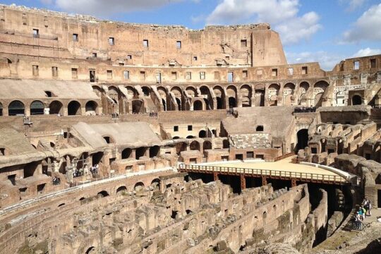 Exclusive Arena Colosseum Tour and Ancient Rome access