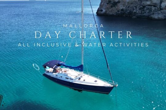 All Inclusive in private Sailboat + Water Toys. Max 11 pax