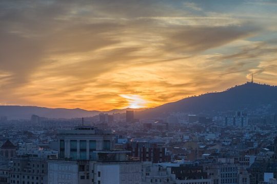 Panoramic Sunset Viewing experience in Barcelona