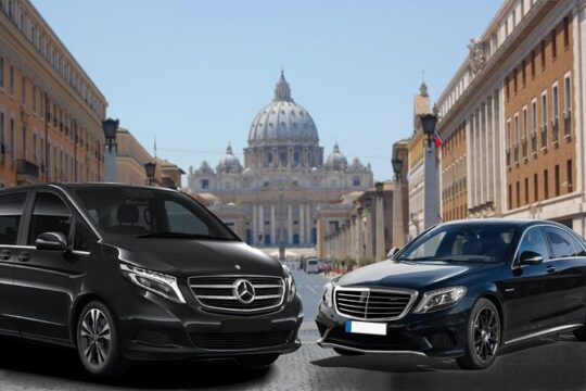 Half Day Best of Rome Tour with English speaking Driver-6 hours from Rome Hotel