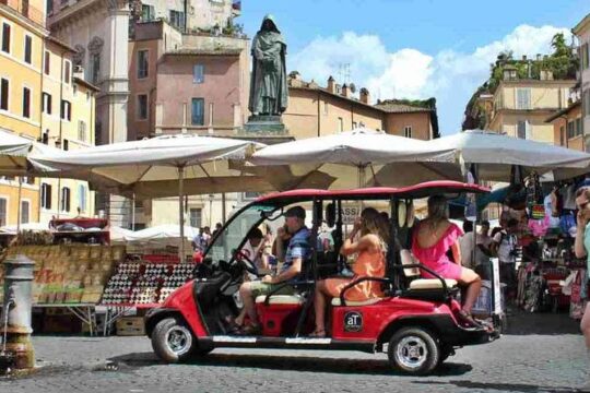 The Ultimate Roman Food tour by Golf Cart
