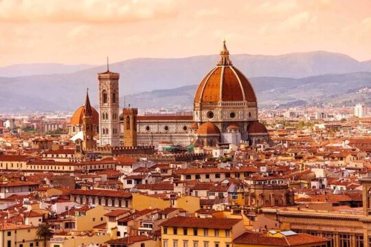 Private transfer from Rome to Florence with stop in Siena