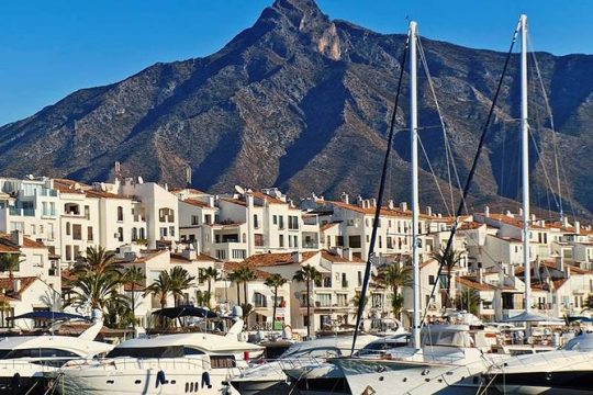 Private tours from Malaga to Marbella and Puerto Banus for up to 8 persons