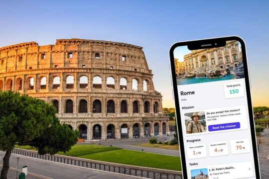 Rome Exploration Game and City Tour on your Phone