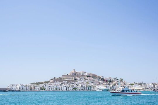 Ibiza Town Roud Trip Ferry from Santa Eulalia
