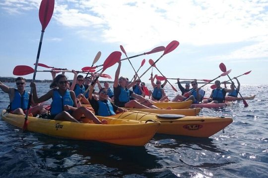 Half Day Activity Kayak Excursion in Ibiza