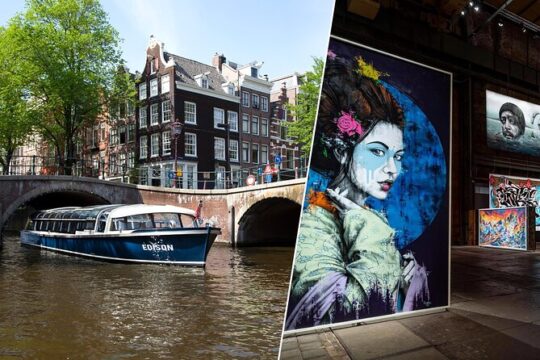 75 Minutes Amsterdam Canal Cruise & STRAAT Museum
