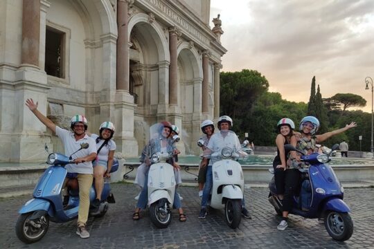 Rome by Night Vespa Tour