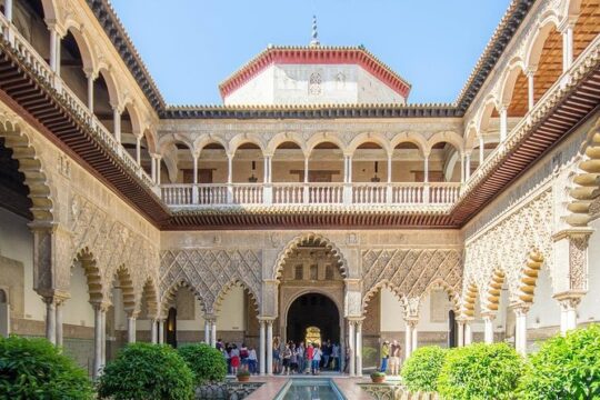 Seville Alcázar: Guided Premium Tour with Priority Entrance