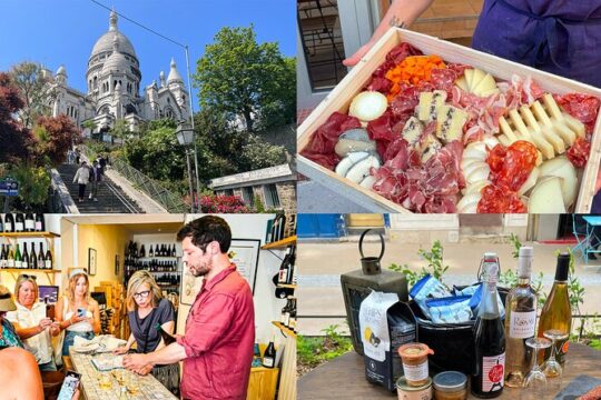Paris : Montmartre Walking tour with Food & Drinks