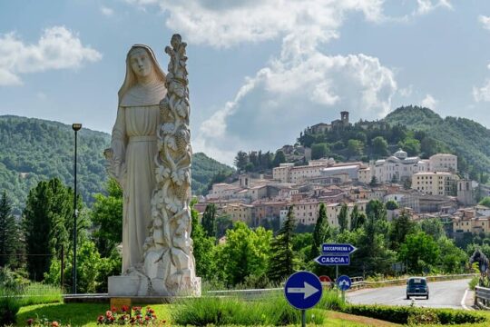 Cascia and Spoleto Small Group Day Tour from Rome
