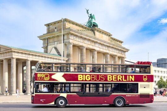 Big Bus Berlin Live Guided Panoramic Tour by Open Top Bus
