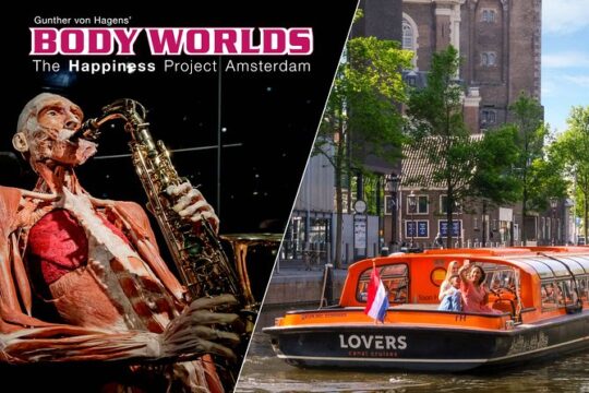 Body Worlds Amsterdam & 1-Hour Canal Cruise