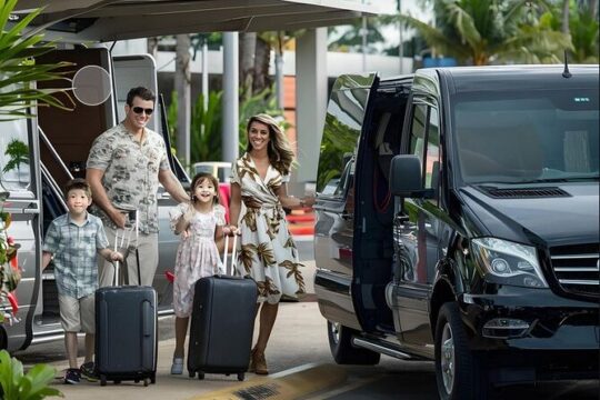 Honolulu Private Transfer from Waikiki to Airport Departure