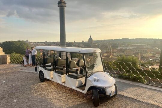 3-Hour Private Tour of Rome with Golf Cart