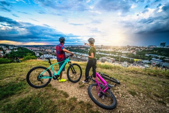 Prague on E-Bike: Explore Greater Downtown Parks & Epic Views