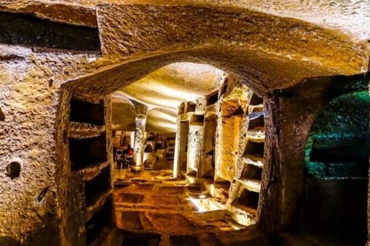 Rome Catacombs Tour with Private Transfer and Tickets (3h)