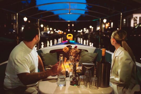 Romantic Private Dinner Cruise Amsterdam
