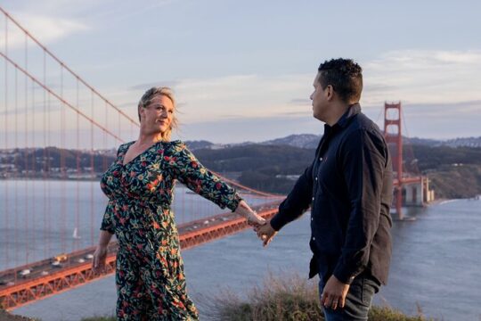 San Francisco : Professional Photoshoot at Golden Gate Bridge