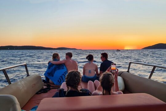 Sunset and Pakleni Islands Speed Boat Tour from Hvar