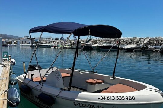 Boat Rental without License in Puerto Banús Marbella