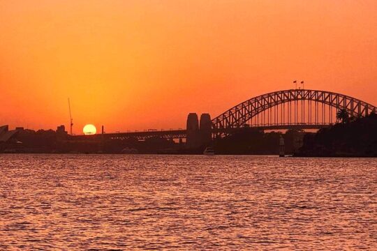 Golden Glow Sunset Sydney Harbour Cruise