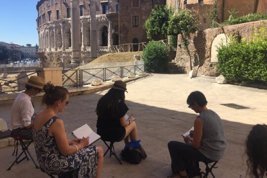Sketching Rome with a Drawing Instructor Guide