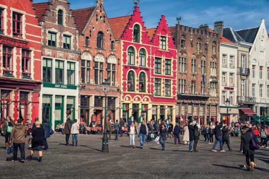 From Amsterdam: Guided Tour to Brussels and Bruges