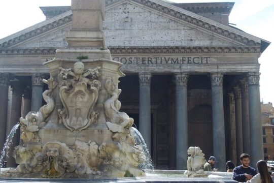 Pantheon Entry Ticket with Guided Tour + Local Church