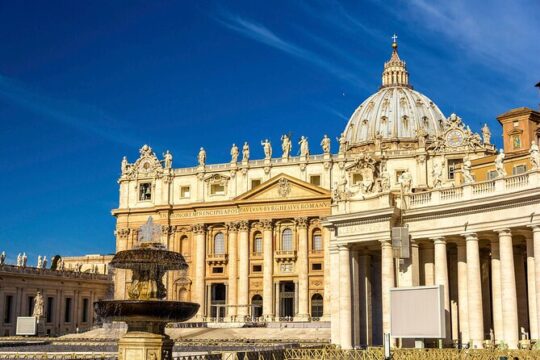 Audio Guided Tour in St. Peters Square & Basilica Vatican