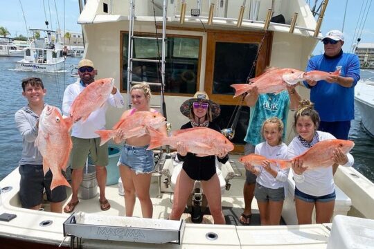 Private Fishing Charters in Key West-45 Ft Hatteras Cowgirl