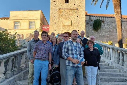 Walking Tour in old town Korcula 1 Hour