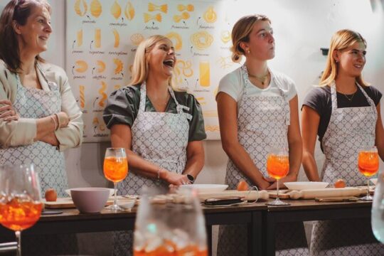 Spritz and Spaghetti: Small Group Tipsy Cooking Class