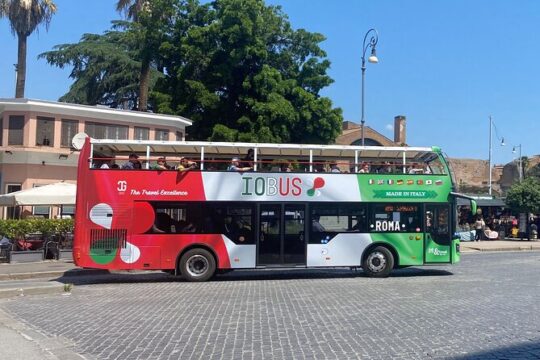 Get-On Get-Off Bus Tour in Rome + FREE APP