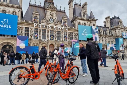 Paris: Guided City Sightseeing Tour by Bike/E-Bike