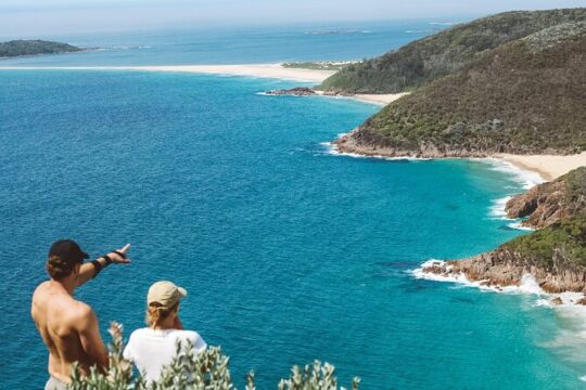 Port Stephens, Departing from Newcastle - Dolphins, hike & swim!