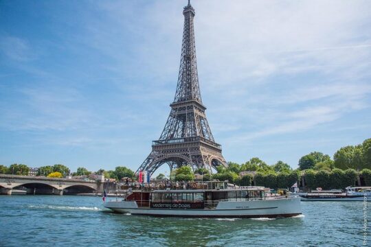 Seine River Guided Cruise with Snack Options by Vedettes de Paris