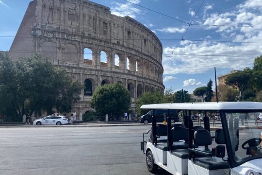 3 Hour Private Rome Golf Cart Tour