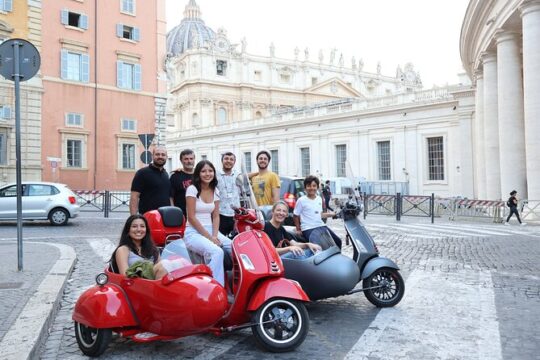Vespa Sidecar Tour In Rome - Vesparella