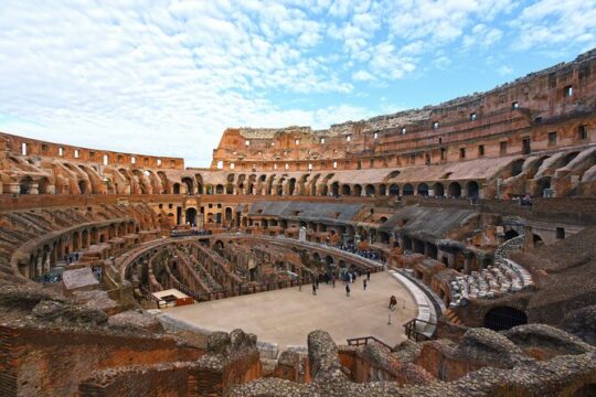 Colosseum Arena Tour with Palatine Hill and Roman Forum access